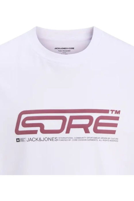 Tricou JACK &JONES Pulse Big Branding - 12285495-Bright White [2]