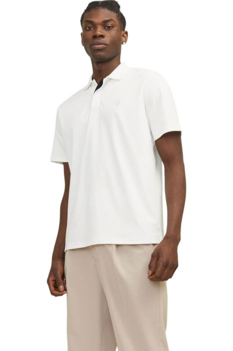 Tricou JACK &JONES Rodney Polo - 12251180-Cloud Dancer [1]