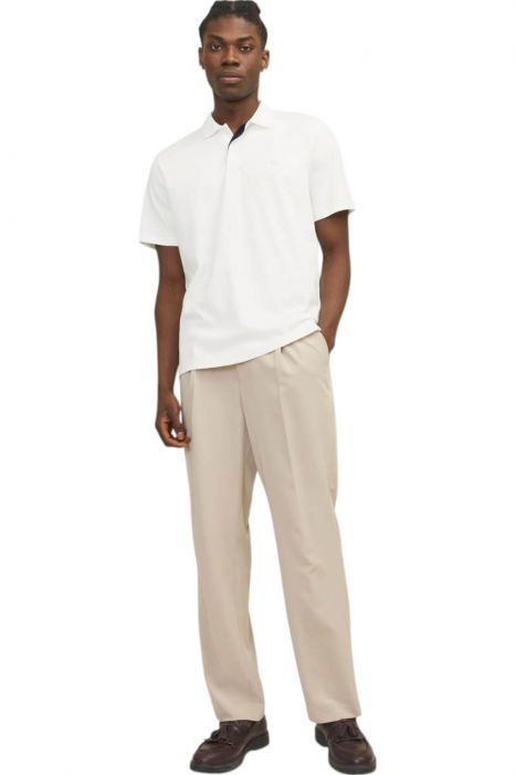 Tricou JACK &JONES Rodney Polo - 12251180-Cloud Dancer [5]