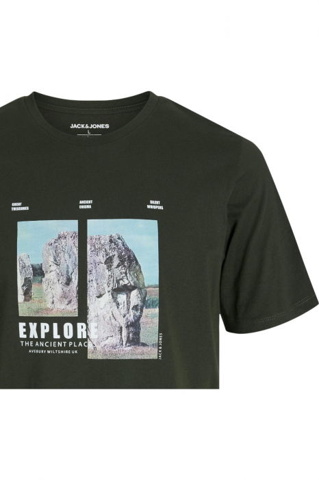 Tricou JACK &JONES Ryu Crew Neck - 12278540-Duffel Bag [3]