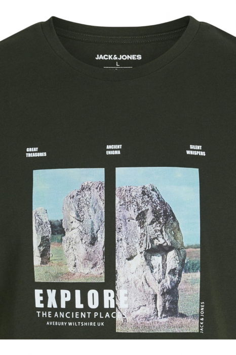 Tricou JACK &JONES Ryu Crew Neck - 12278540-Duffel Bag [2]