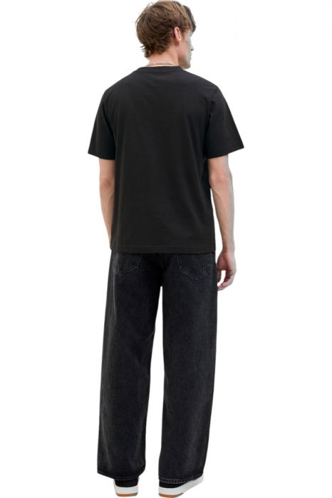 Tricou JACK &JONES Sago Logo Slub - 12276524-Black [2]