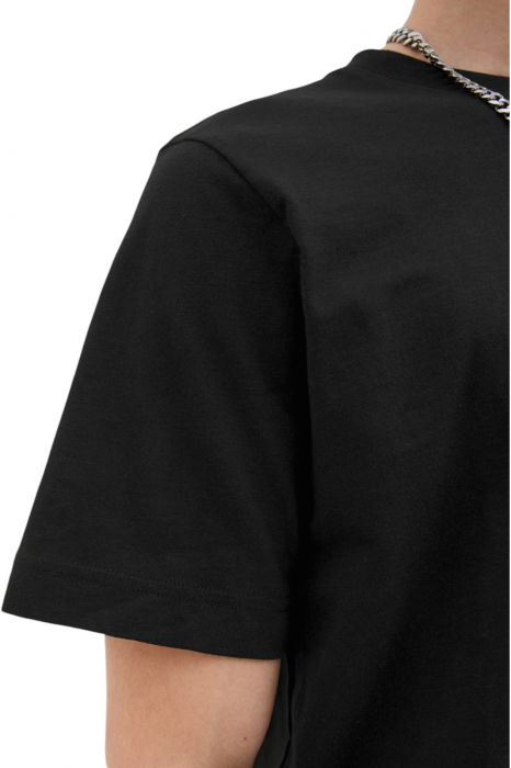 Tricou JACK &JONES Sago Logo Slub - 12276524-Black [3]