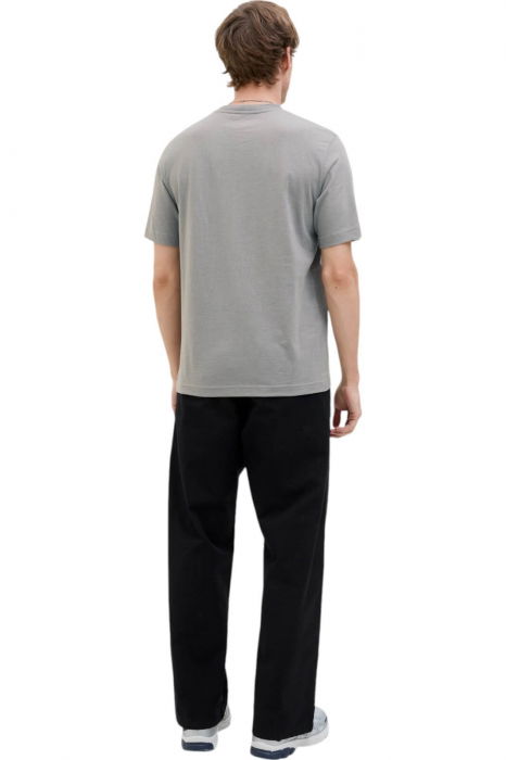 Tricou JACK &JONES Sago Logo Slub - 12276524-Gray Flannel [2]