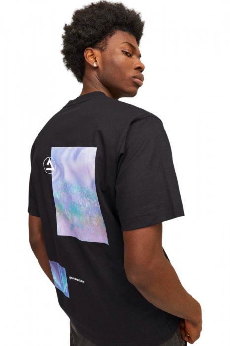 Tricou JACK &JONES Solarize - 12256364-Black [6]