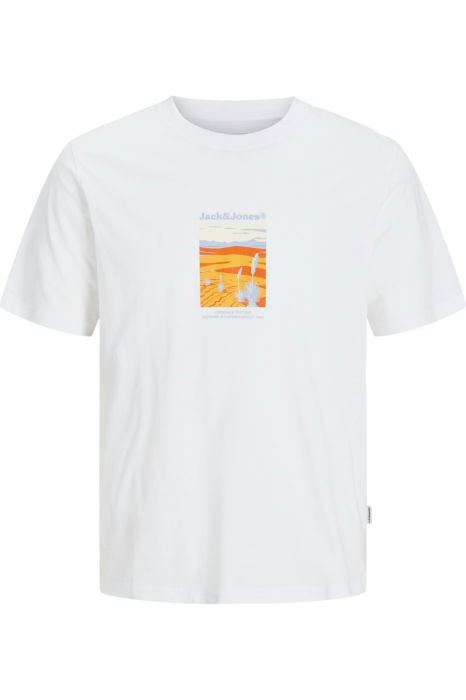 Tricou JACK &JONES Split Graphic Front - 12273000-Bright White [1]