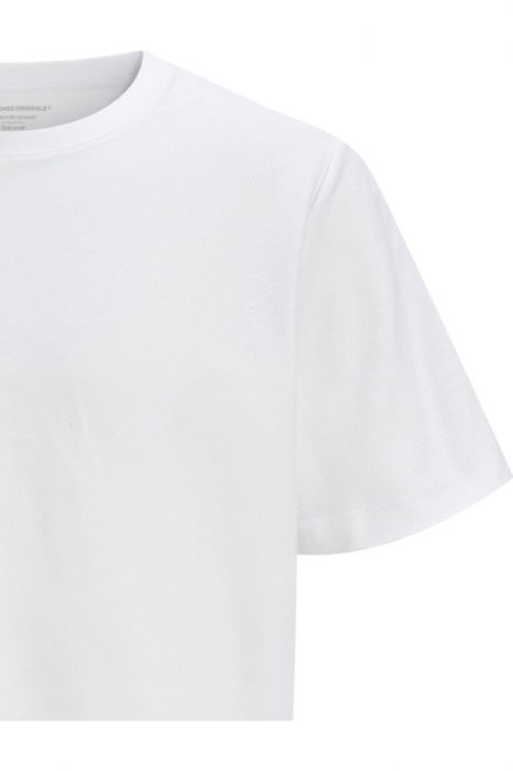 Tricou JACK &JONES Split Twill - 12273109-Bright White [3]