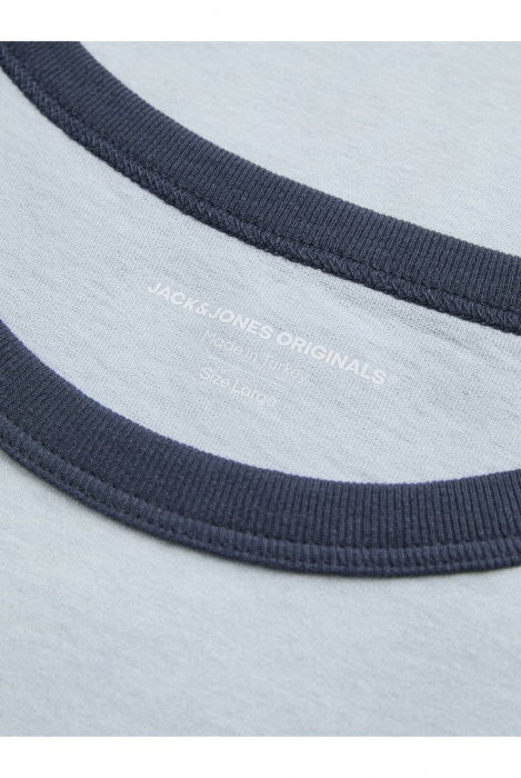 Tricou JACK &JONES Sunday Club SS25 - 12291076-Subdued Blue [3]