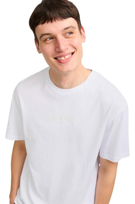 Tricou JACK &JONES Taka - 12269369-White [3]
