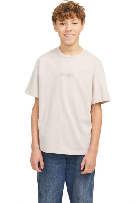Tricou JACK &JONES Taka JNR - 12269869-Moonbeam [1]