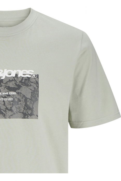 Tricou JACK &JONES Tarmac Camo Front JNR - 12274620-Aqua Gray [3]