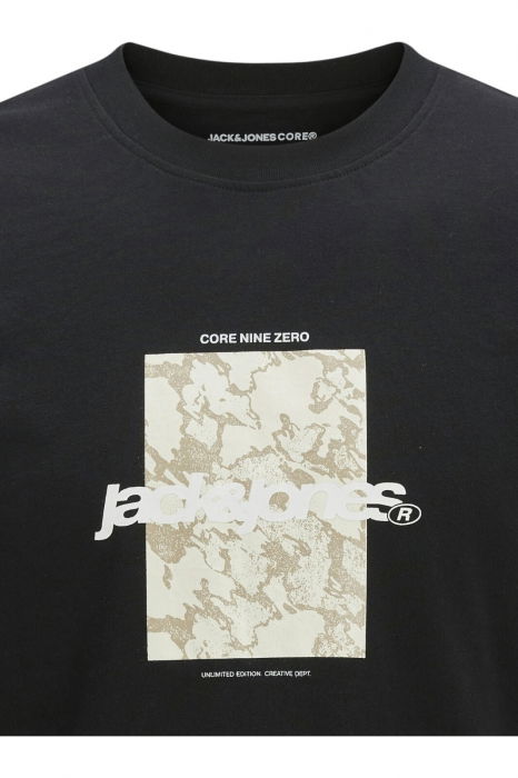 Tricou JACK &JONES Tarmac Camo Front JNR - 12274620-Black [2]