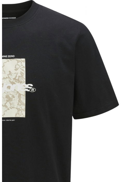 Tricou JACK &JONES Tarmac Camo Front JNR - 12274620-Black [3]