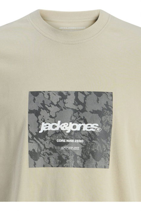 Tricou JACK &JONES Tarmac Camo Front JNR - 12274620-Pure Cashmere [2]