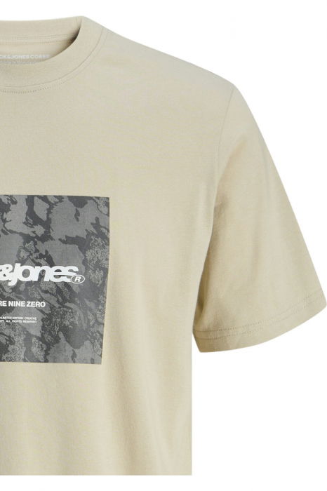Tricou JACK &JONES Tarmac Camo Front JNR - 12274620-Pure Cashmere [3]