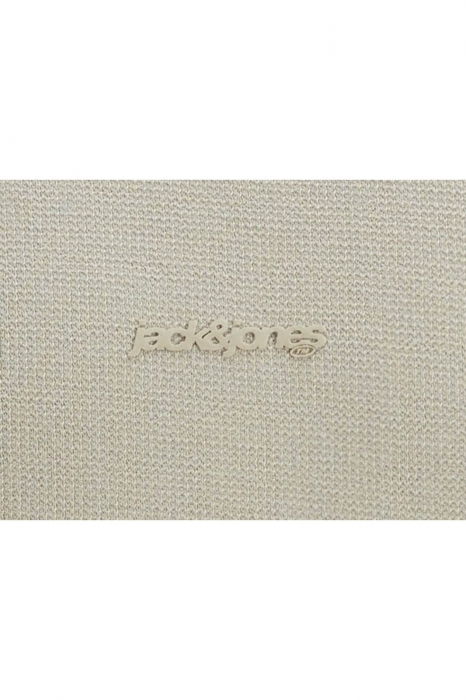 Tricou JACK &JONES Tarmac Fabric - 12273217-Pure Cashmere [4]