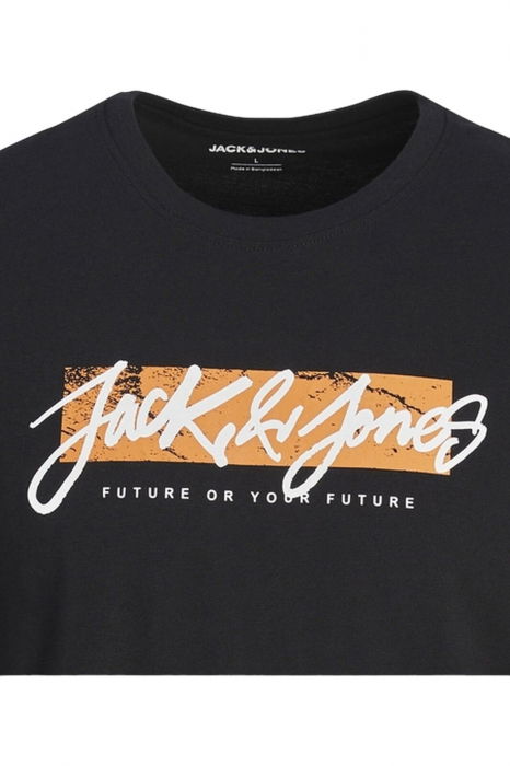 Tricou JACK &JONES Tiley - 12256774-Black [2]