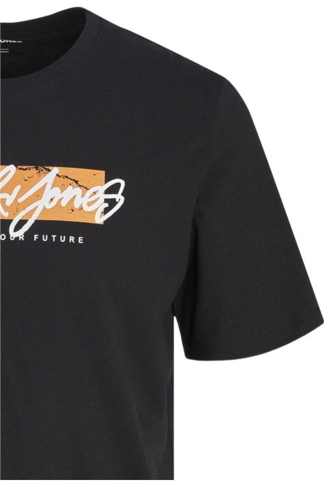 Tricou JACK &JONES Tiley - 12256774-Black [3]