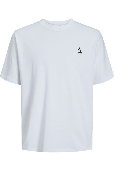 Tricou JACK &JONES Triangle - 12253435-White [1]