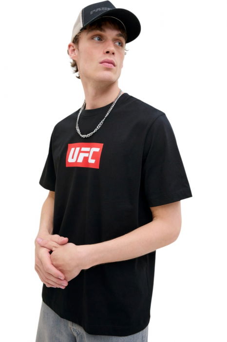 Tricou JACK &JONES UFC CN - 12290261-Black [5]