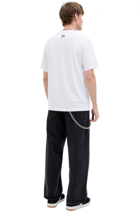 Tricou JACK &JONES UFC CN - 12290261-Bright White [2]