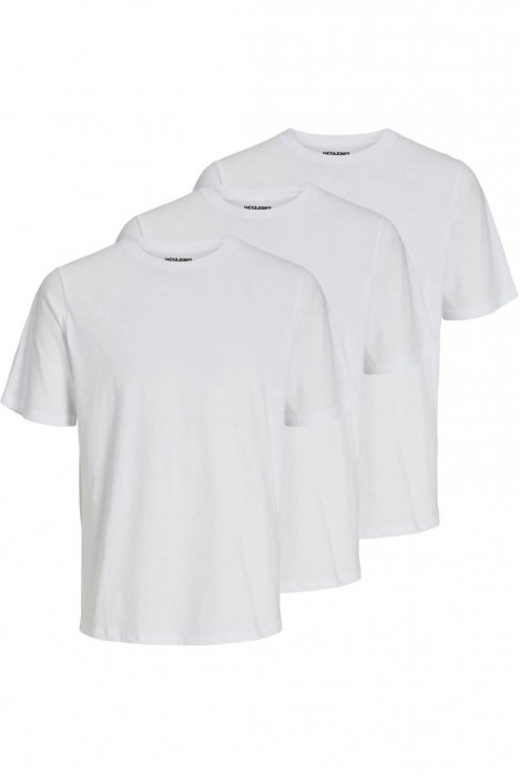 Tricou JACK &JONES Under 3-Pack - 12248076-White [1]