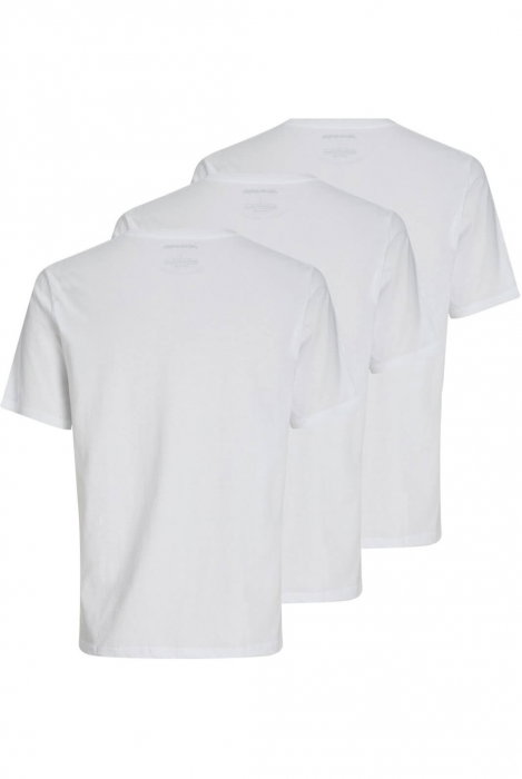 Tricou JACK &JONES Under 3-Pack - 12248076-White [2]