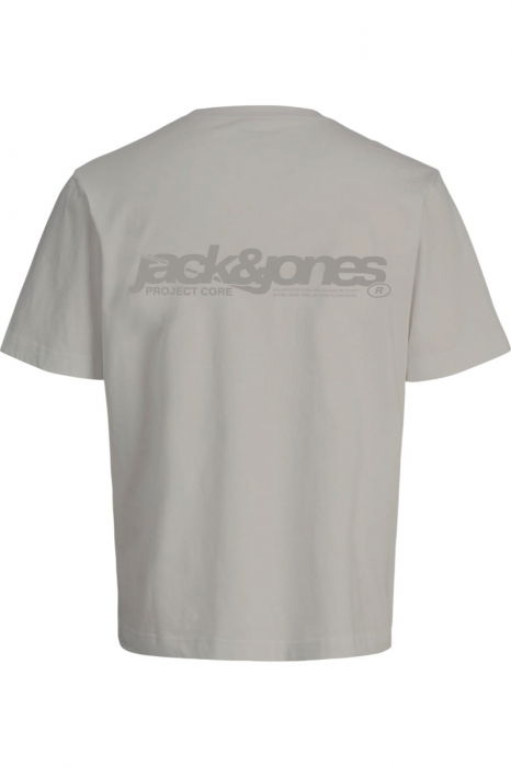 Tricou JACK &JONES Union Back Print PLS - 12279627-Paloma [2]