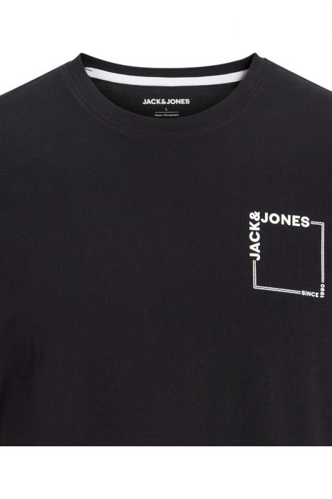 Tricou JACK &JONES Verner - 12269314-Black [2]