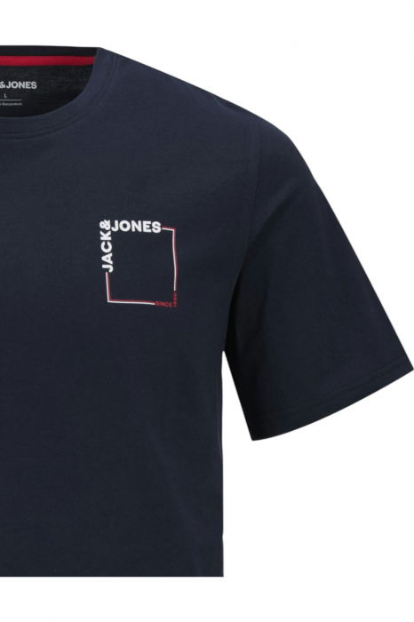 Tricou JACK &JONES Verner - 12269314-Sky Captain [3]