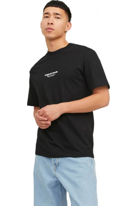 Tricou JACK &JONES Vesterbro - 12240121-Black [1]