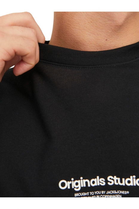 Tricou JACK &JONES Vesterbro - 12240121-Black [4]
