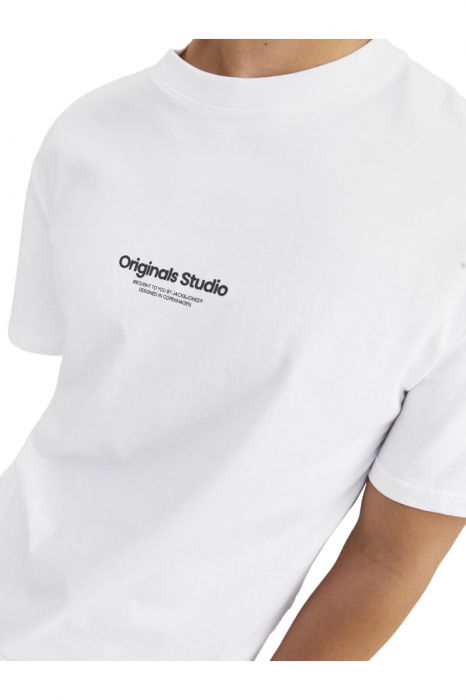 Tricou JACK &JONES Vesterbro - 12240121-Bright White [3]