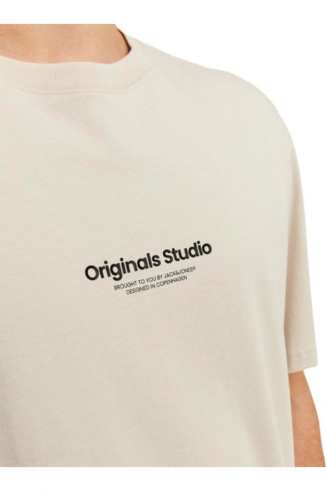 Tricou JACK &JONES Vesterbro - 12240121-Moonbeam [3]