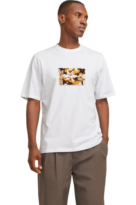 Tricou JACK &JONES Vesterbro Newton Box - 12265742-Bright [1]