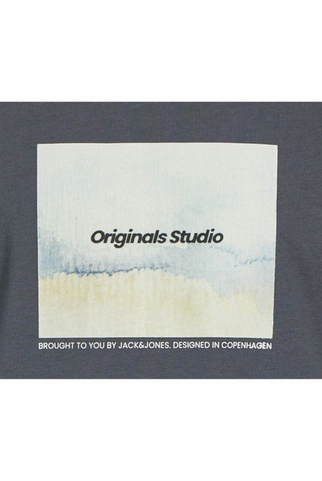 Tricou JACK &JONES Vesterbro Newton Box - 12265742-Iron [4]