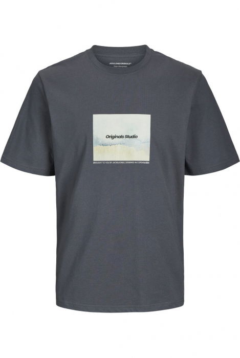 Tricou JACK &JONES Vesterbro Newton Box - 12265742-Iron [1]