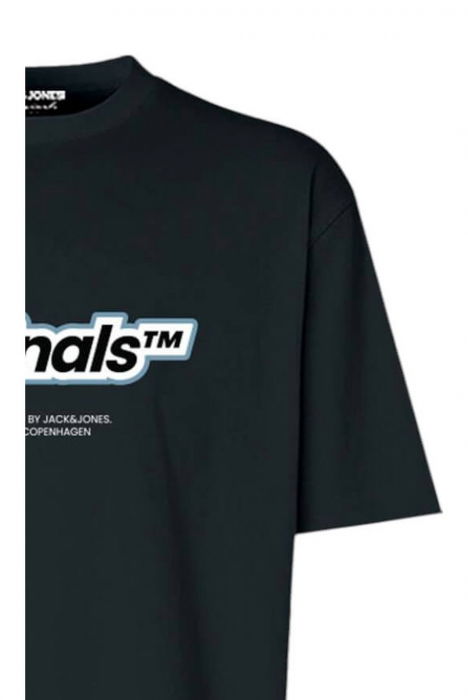 Tricou JACK &JONES Vesterbro Newton Brand Scan - 12265740-Forest RiverS [4]