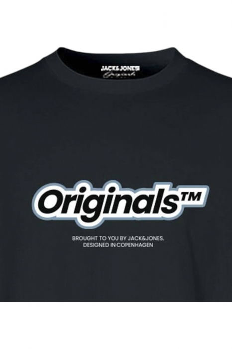 Tricou JACK &JONES Vesterbro Newton Brand Scan - 12265740-Forest RiverS [2]