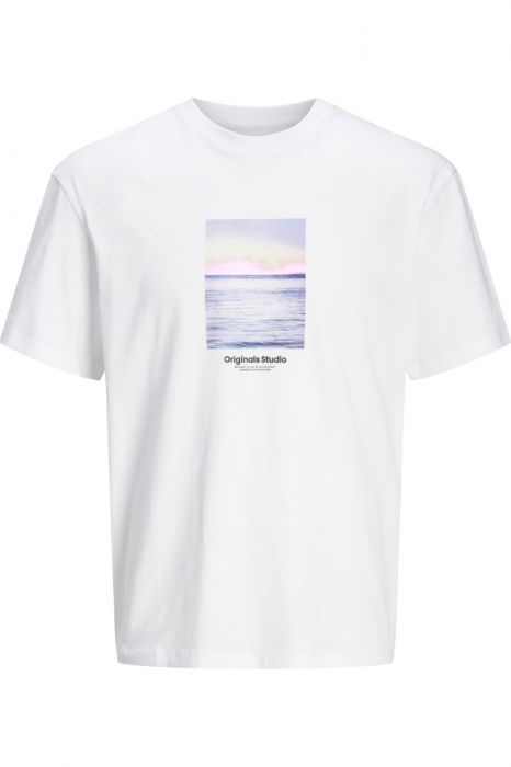 Tricou JACK &JONES Vesterbro Picture - 12250421-Bright [1]