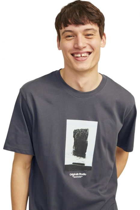 Tricou JACK &JONES Vesterbro Picture - 12250421-Iron [5]
