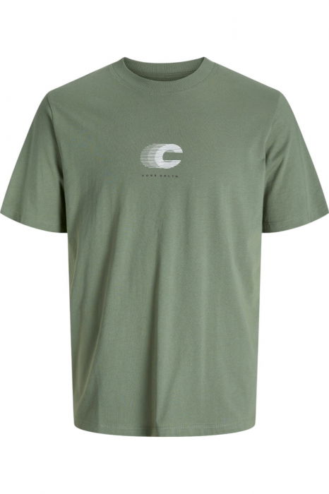 Tricou JACK &JONES Vibrant Back Print - 12277746-Sea Spray [1]