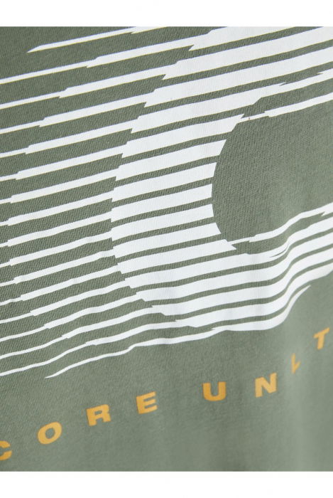 Tricou JACK &JONES Vibrant Crew Neck AW24 - 12277744-Sea Spray [2]