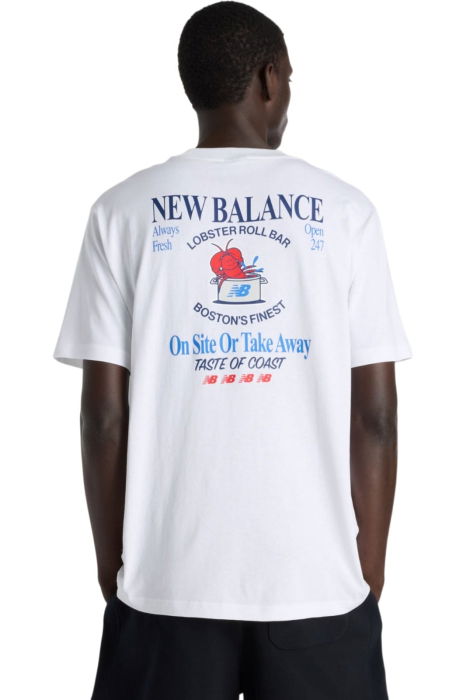 Tricou New Balance Lobster Roll - MT61Y1F6-WT [2]