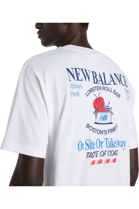 Tricou New Balance Lobster Roll - MT61Y1F6-WT [4]
