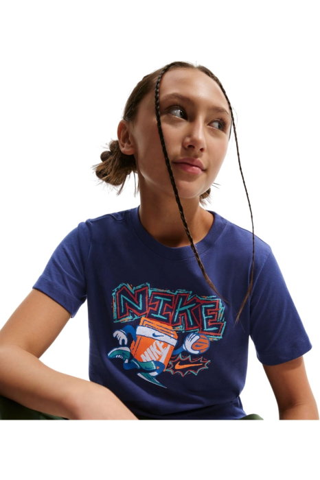 Tricou NIKE K Boxy Hoops - IM9532-410 [4]