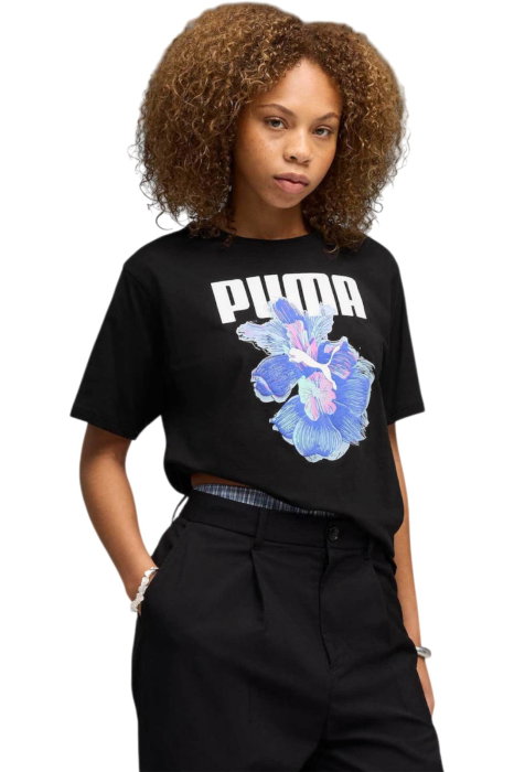 Tricou PUMA Graphic Relaxed Flower - 691908-01 [1]