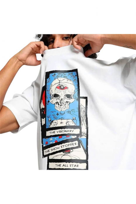 Tricou PUMA Hoops Deck - 624776-01 [3]