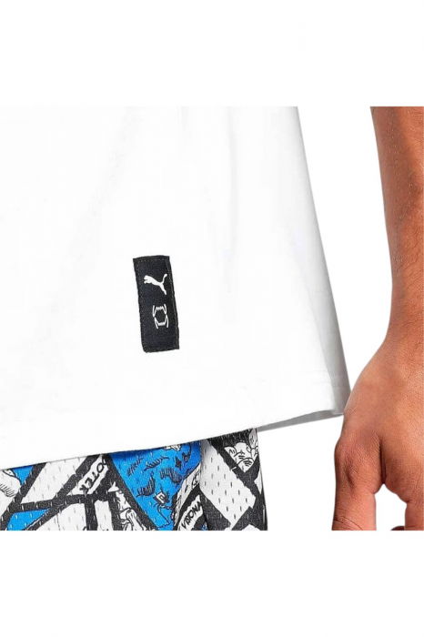 Tricou PUMA Hoops Deck - 624776-01 [4]