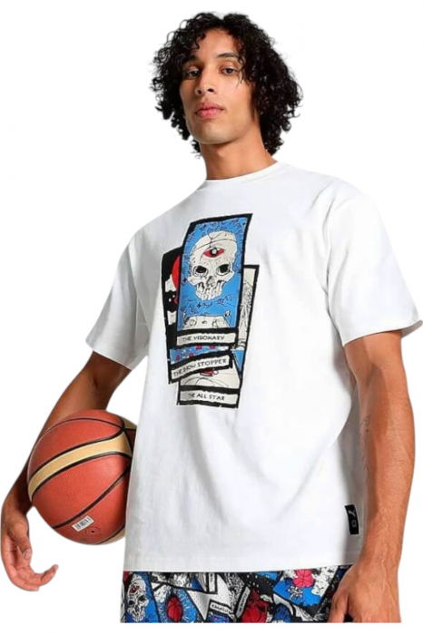 Tricou PUMA Hoops Deck - 624776-01 [1]